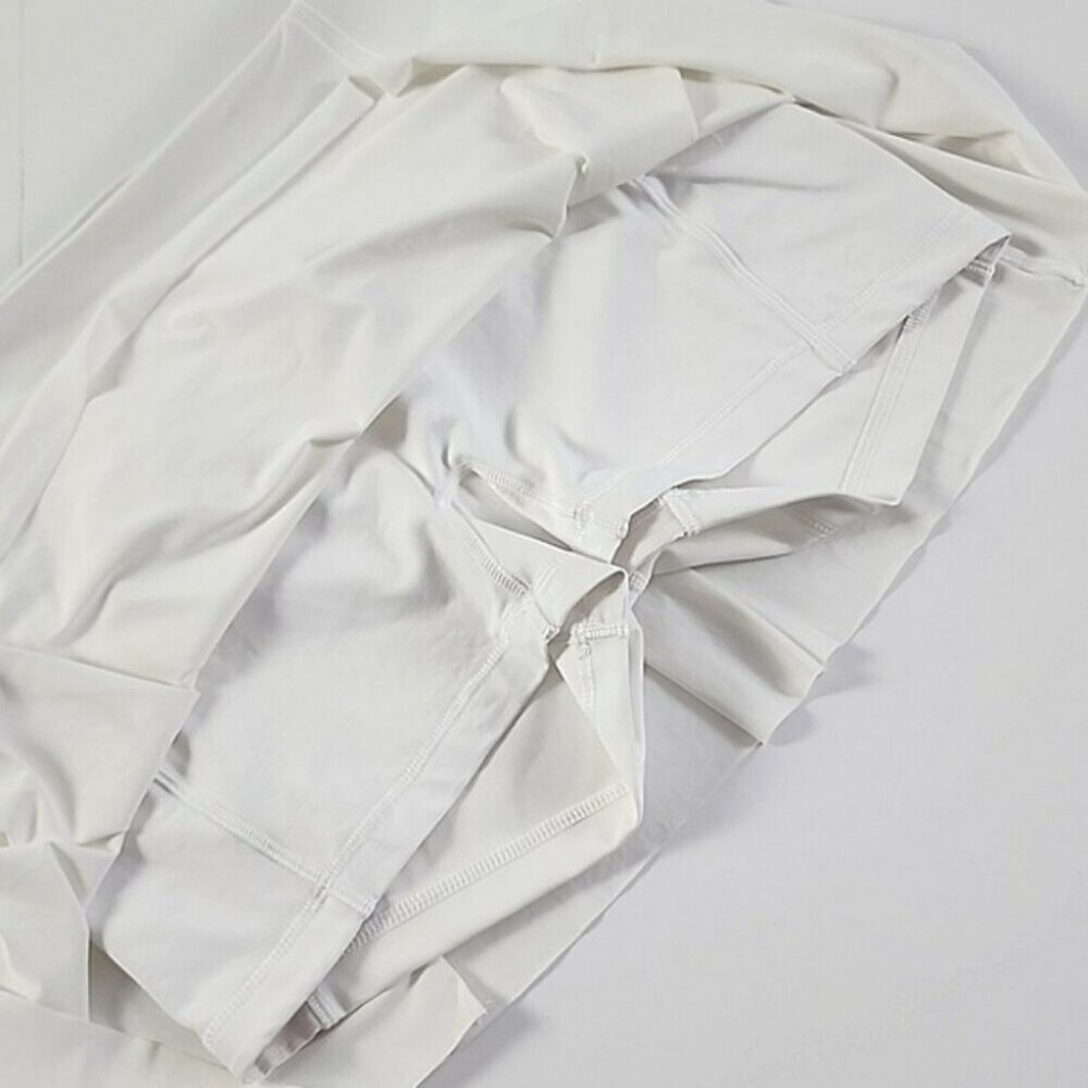 Lululemon Lost In Pace Skort Skirt White Flowy Lightweight Size 10 Regular - Picture 11 of 15